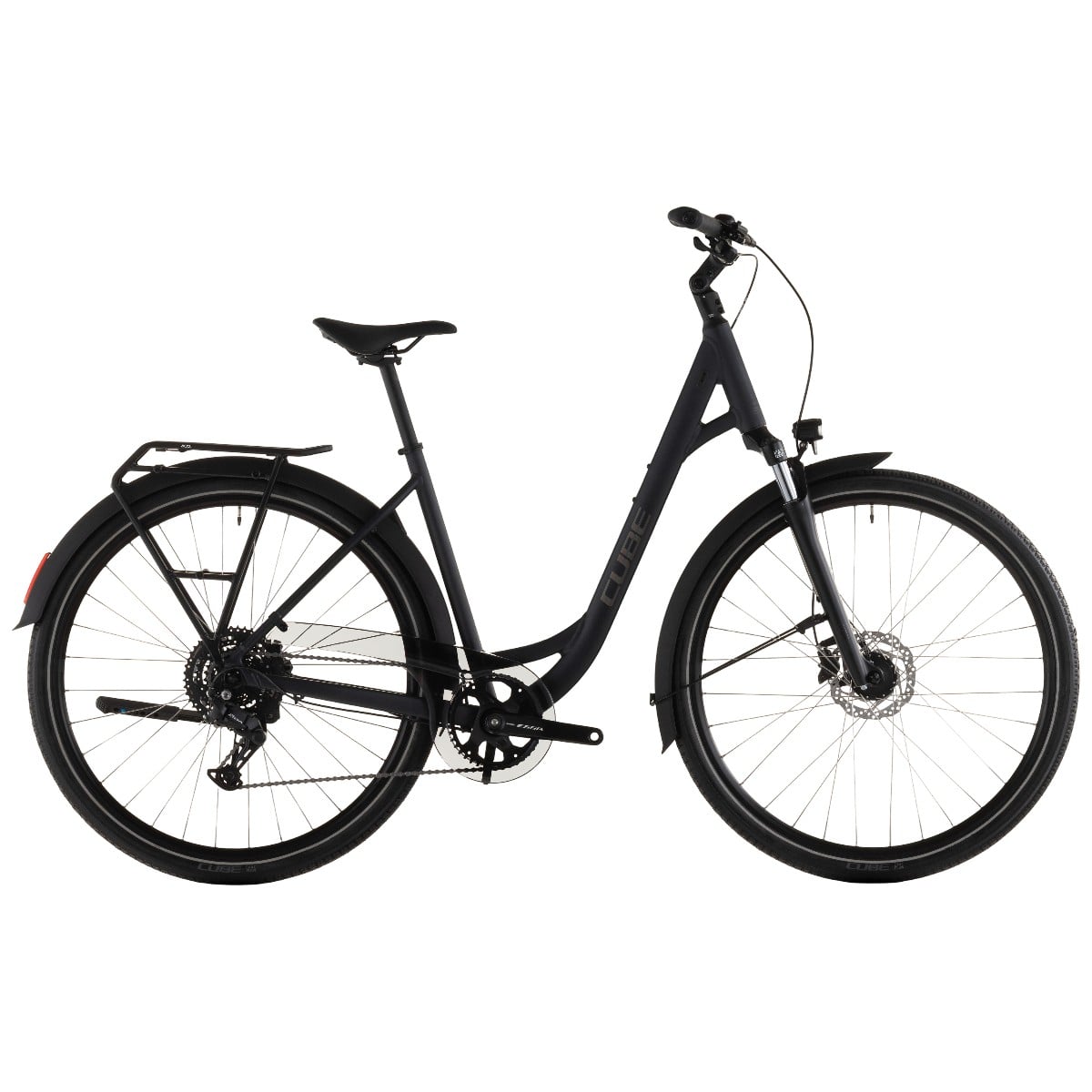 Bicicleta CUBE Touring One Easy Entry 28" 2026-Negru-50 cm