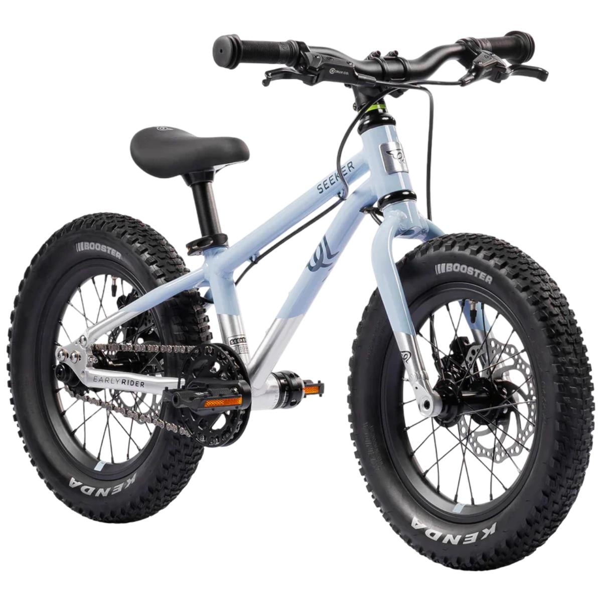 Bicicleta MTB copii Early Rider Seeker 14"-Albastru/Argintiu