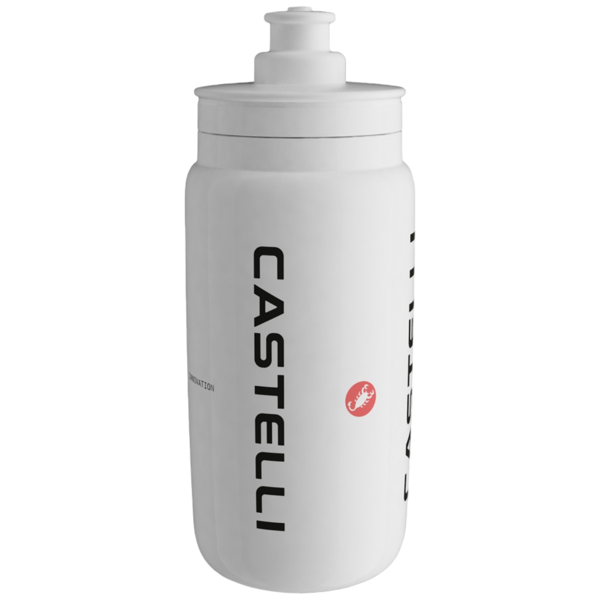 Bidon Castelli Logo-Alb