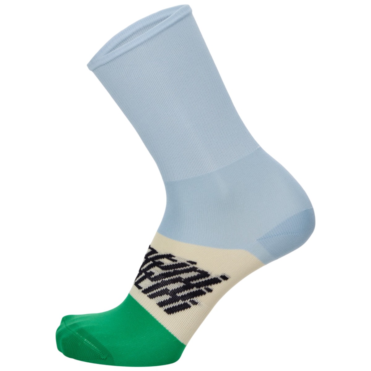 Sosete ciclism Santini Big Bengal SS 2026-Bleu/Verde-M