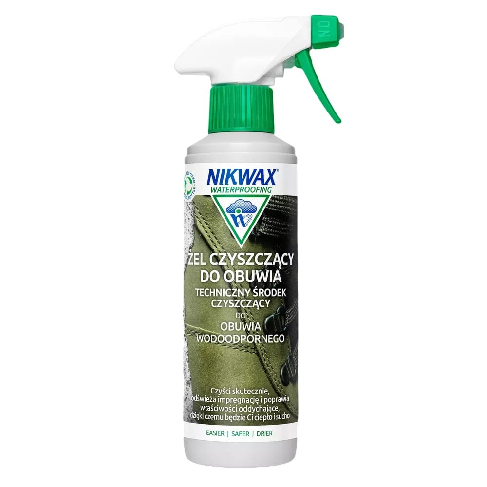 Solutie curatare si impermeabilizare incaltaminte Nikwax Footwear Cleaning Gel Spray-On 300 ml