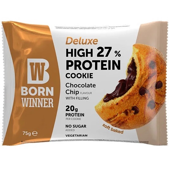 Biscuiti proteici Born Winner Deluxe High Protein 27% Aroma de