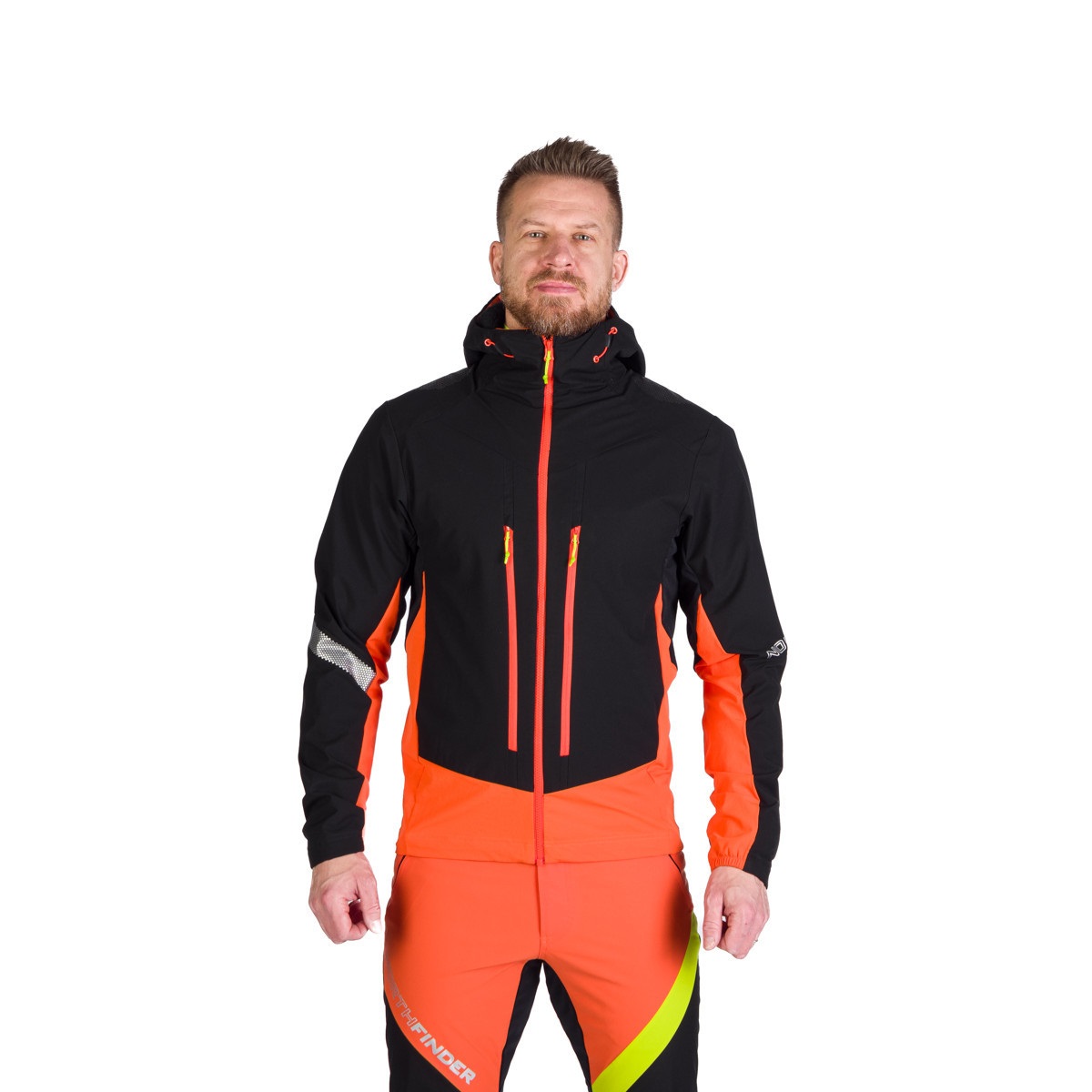 新品 15400円★アンダーアーマ POLARTEC 黒 蛍光オレンジ フリース Jacheta schi barbati Northfinder Polartec Alpha Direct 2L Sokolec