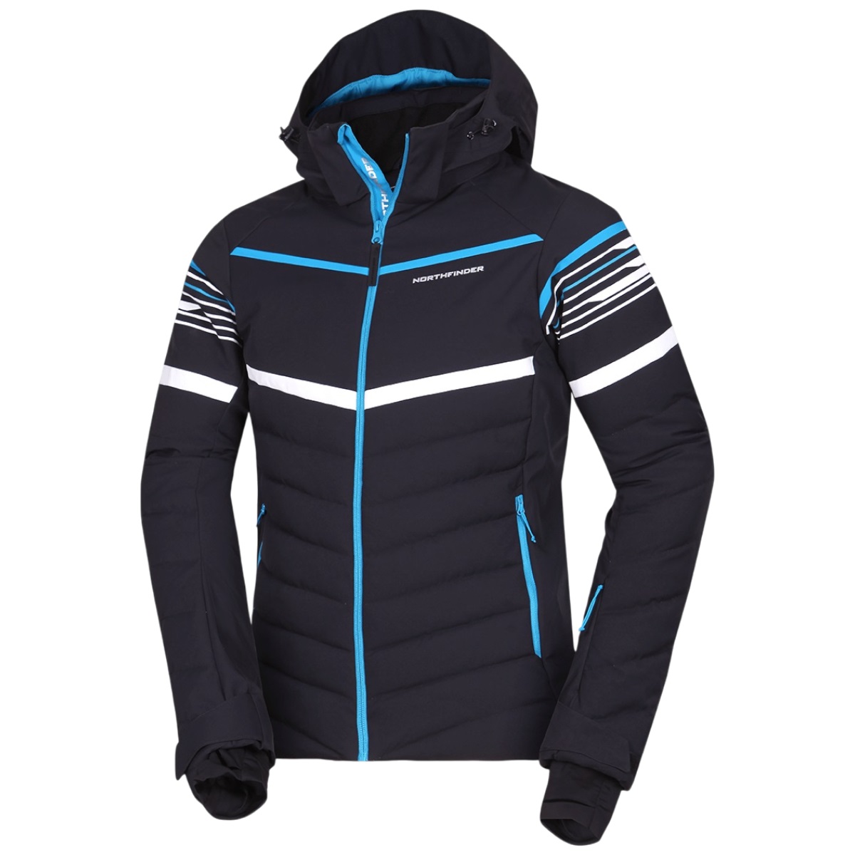 Jacheta schi barbati Northfinder 2L 10K/10K Yarognev-Negru/Albastru-S