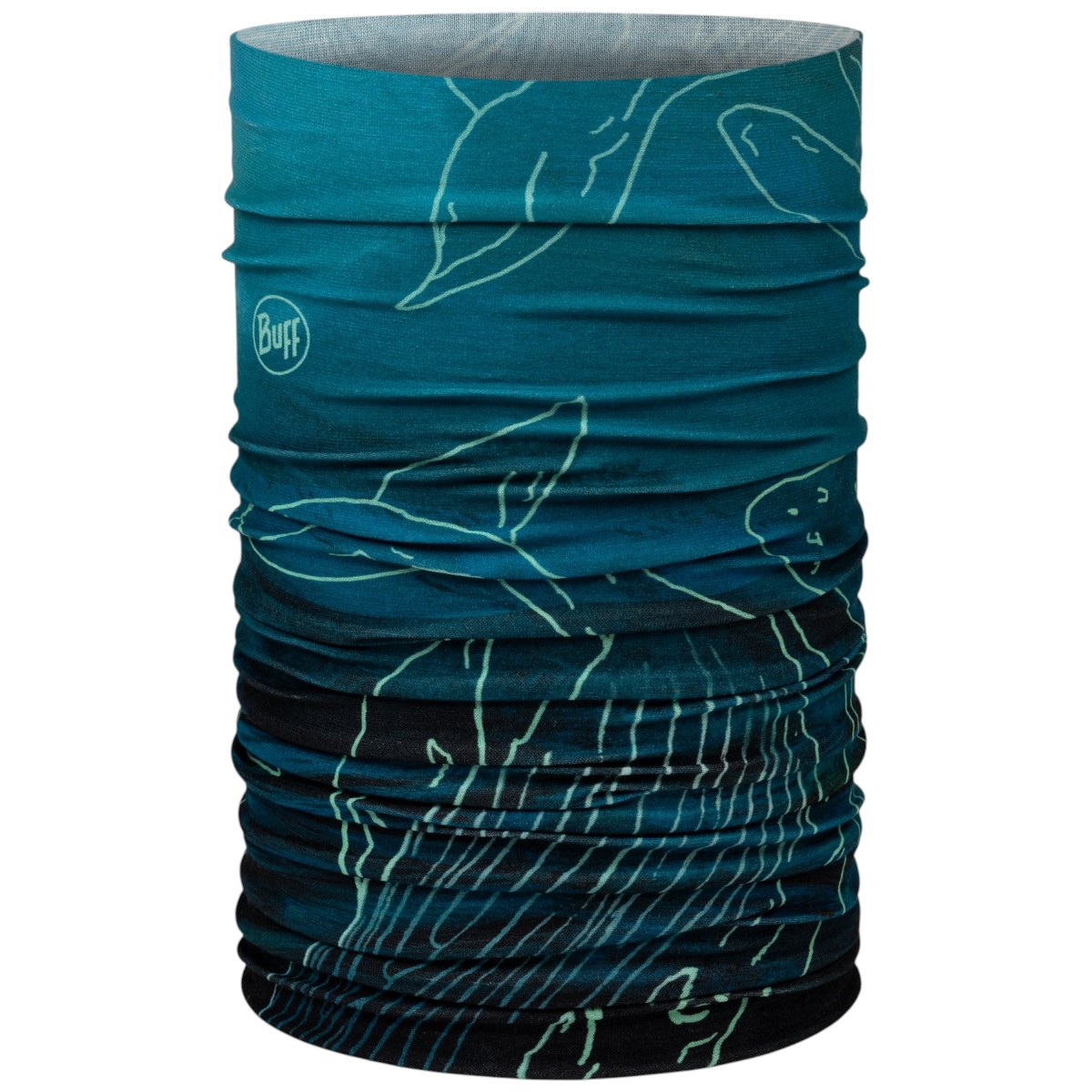 Bandana tubulara multifunctionala Buff Original EcoStretch BRYN TOURMALINE