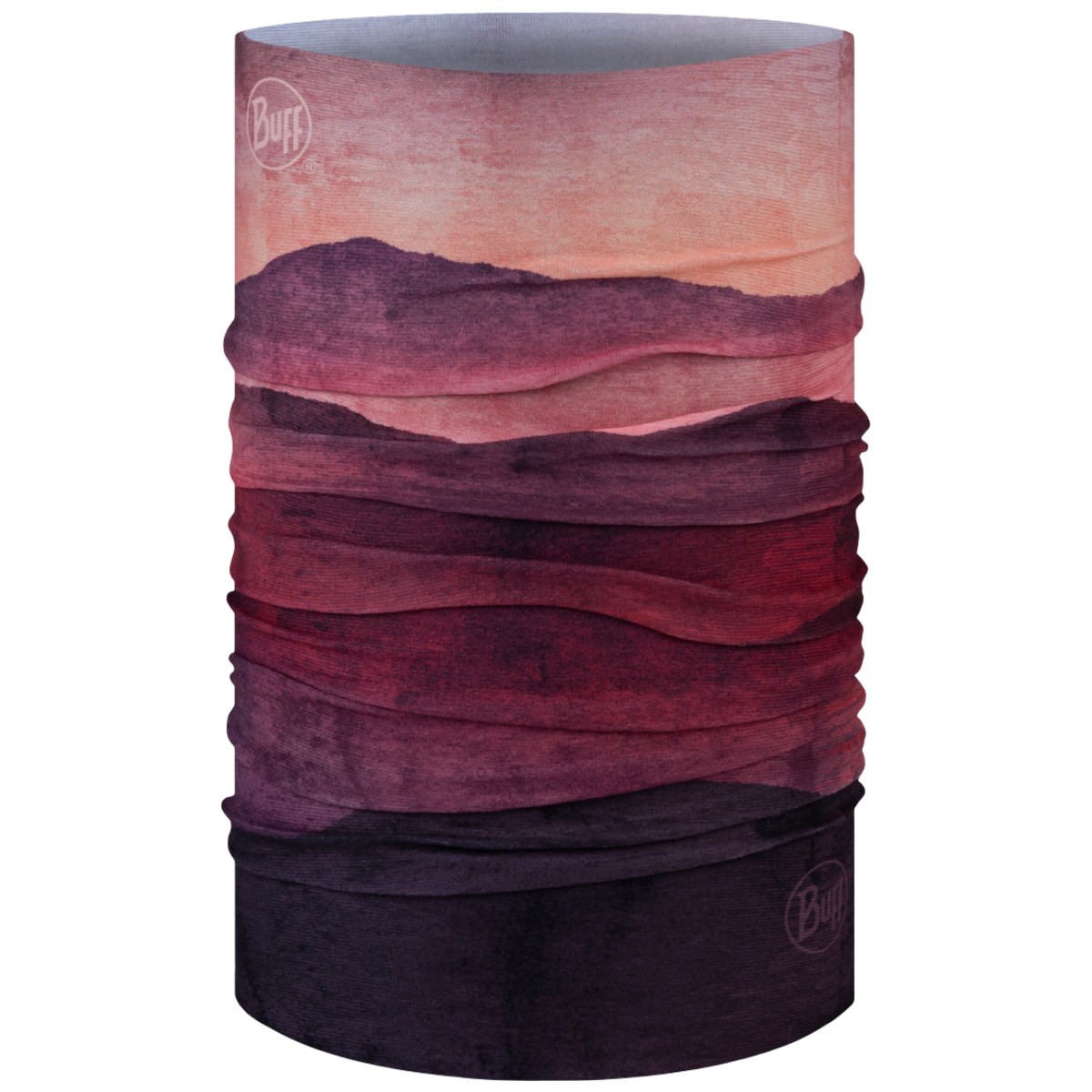 Bandana tubulara multifunctionala Buff Original Ecostretch Lise Maroon