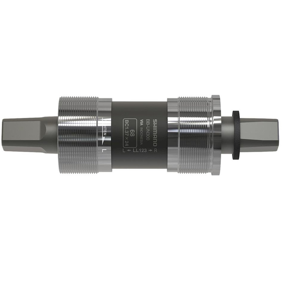 Butuc pedalier Shimano BB-UN300, ax 73mm patrat fara suruburi, 118mm