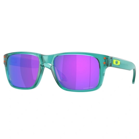 Ochelari de soare Oakley Holbrook XXS Translucent Art Surf / Prizm Violet