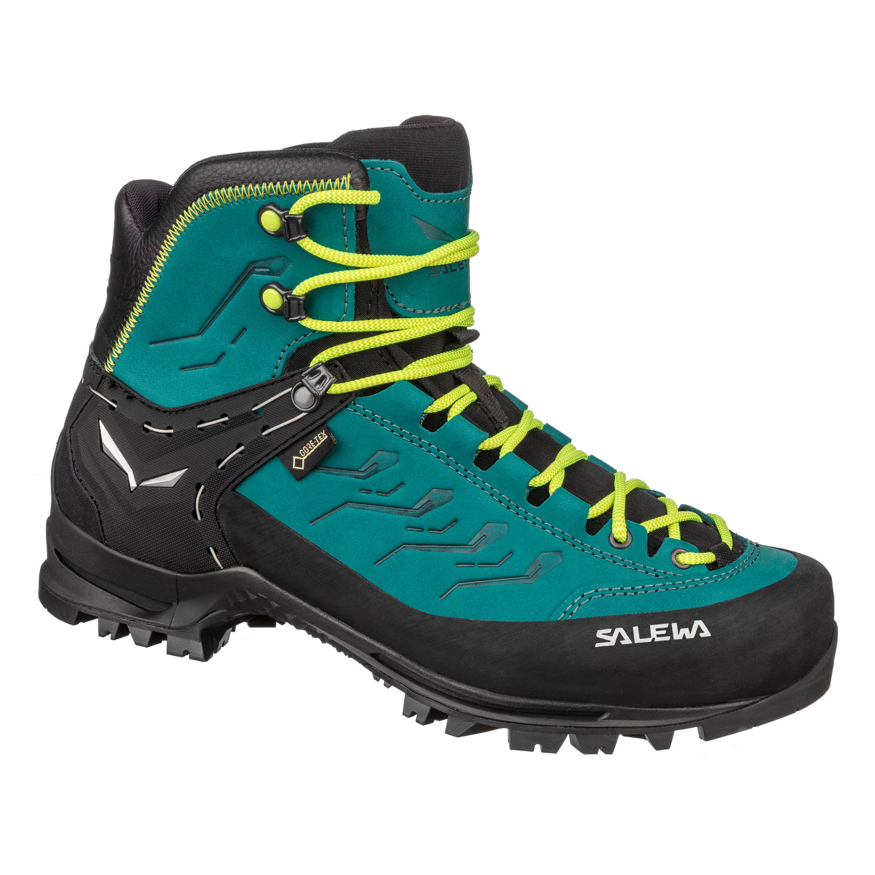 Bocanci trekking dama Salewa Rapace GTX-Turcoaz-36