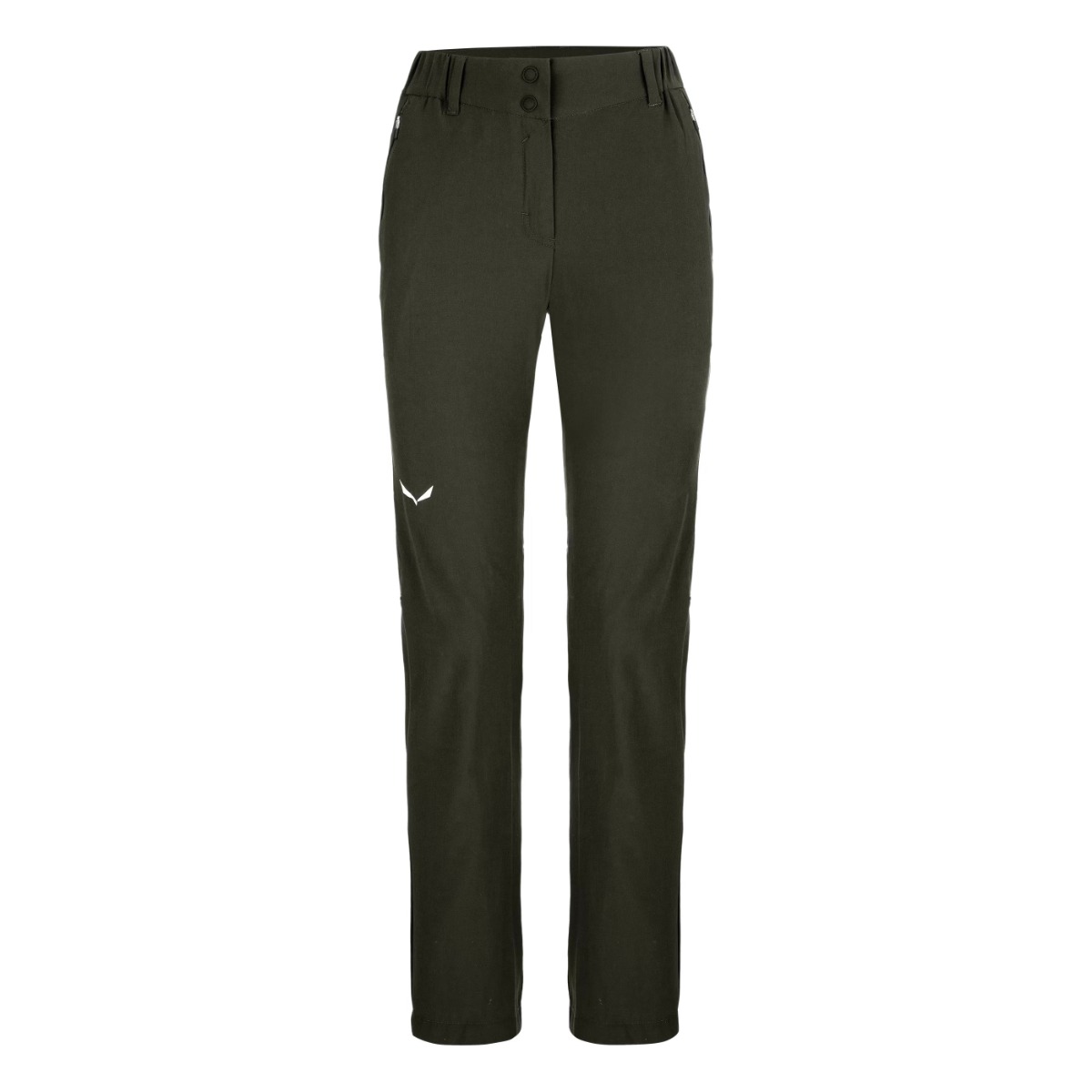 Pantaloni trekking dama Salewa Talvena 2 Durastretch-Kaki-38/32