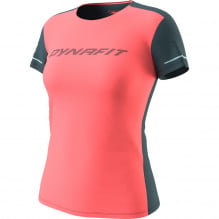 Tricou alergare dama Dynafit Alpine-Corai/Gri-XS