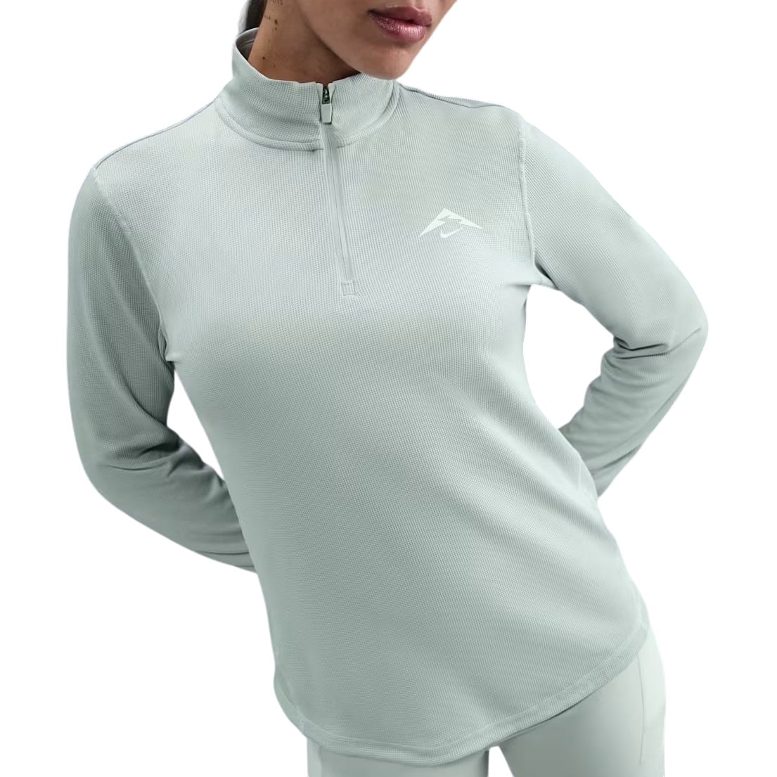 Bluza alergare dama Nike Dri-FIT Trail Pro FW 2025-Alb-XS