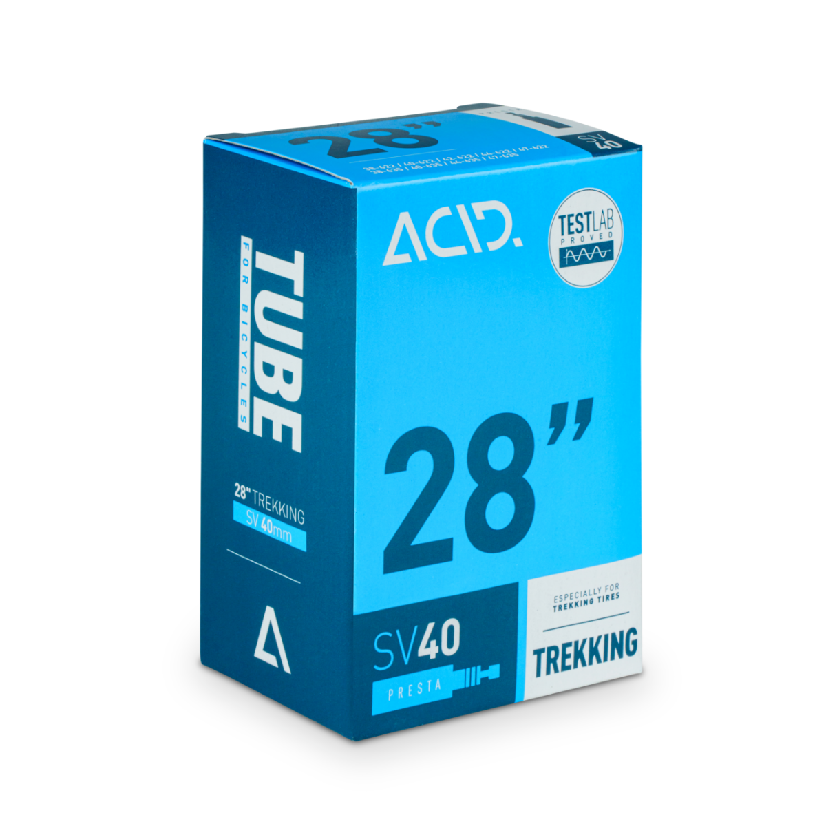 Camera bicicleta Acid Inner Tube 28" Trekking 38/47-622/635 - Presta 80mm