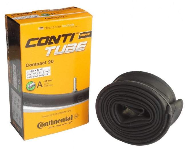 Camera bicicleta Continental Compact 20 slim S42 28-406-32-451