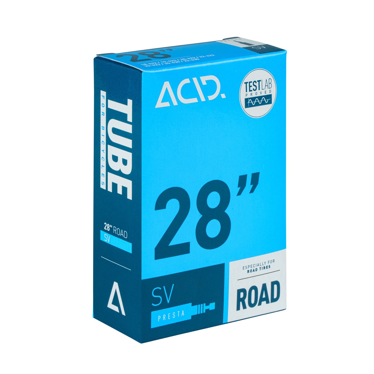 Camera bicicleta Acid 28" Road SV 60 mm 18/23-622/630