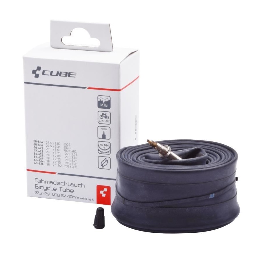 Camera Cube MTB 27.5>29 Extra Light Presta 1.50>2.35 (40>60-584>622) 40mm