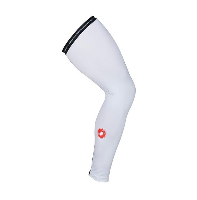 Incalzitoare picioare ciclism Castelli UPF50+-Alb-S