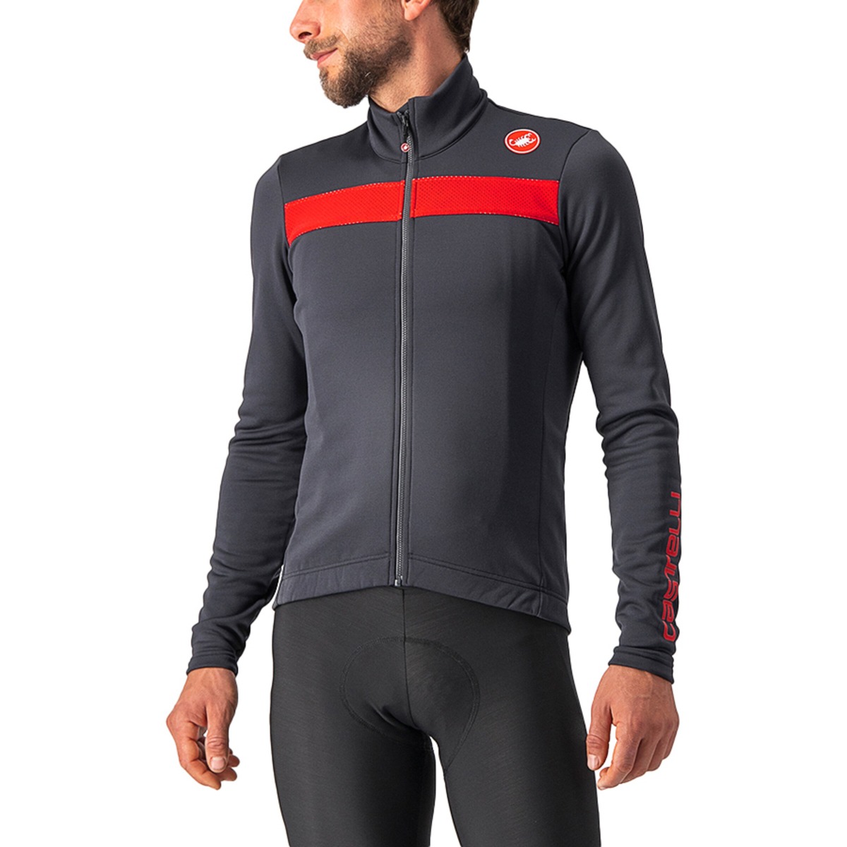 Bluza ciclism barbati Castelli Puro 3