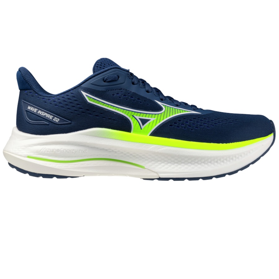 Pantofi alergare barbati Mizuno Wave Inspire 22 SS 2026-Bleumarin/Verde-40