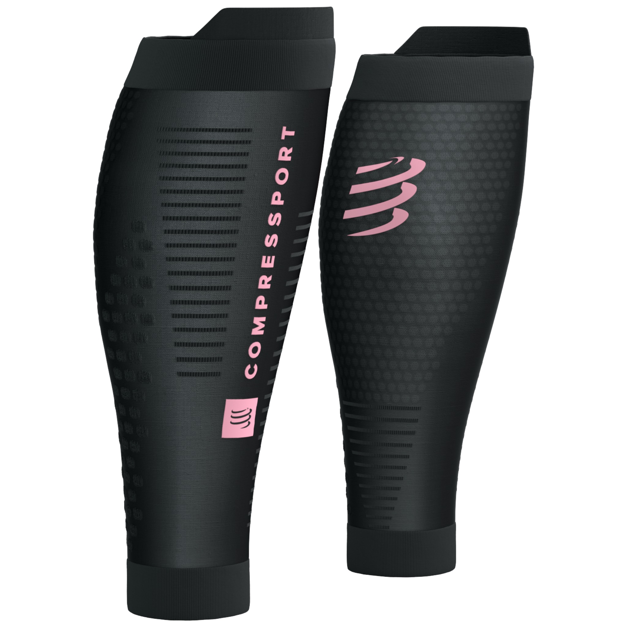 Set jambiere compresie Compressport R2 3.0 - Eat My Dust!-Negru/Roz-T1