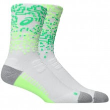 Sosete alergare Asics Performance Run Crew SS 2026-Alb/Verde-35-38