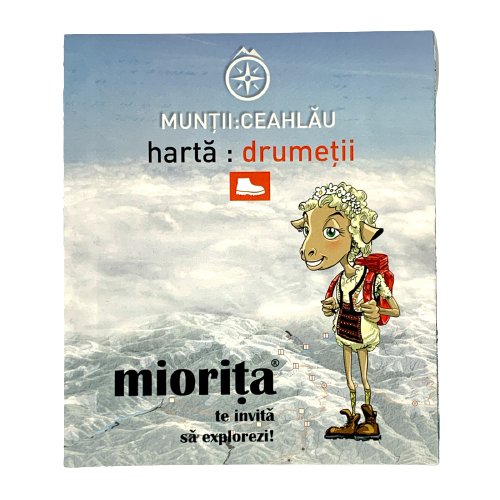 Harta drumetii Muntii Carpati - Ceahlau