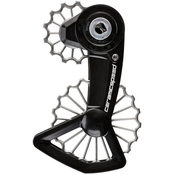 Patina schimbator cu rotite CeramicSpeed 3D Printed titan SRAM Red/Force AXS