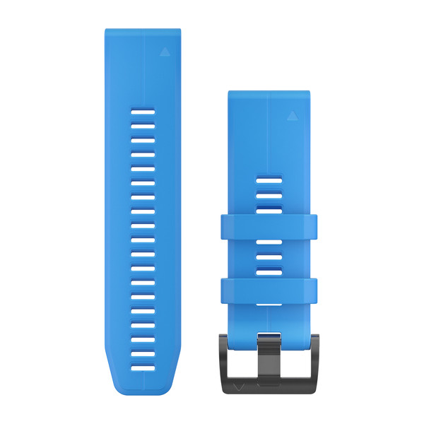 Curea silicon ceas Garmin Fenix/ Quatix/ Tactix/ D2 26 mm-Albastru Deschis