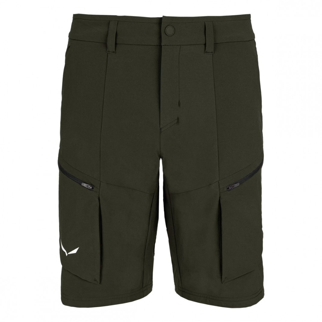 Pantaloni scurti trekking barbati Salewa Puez Durastretch Cargo