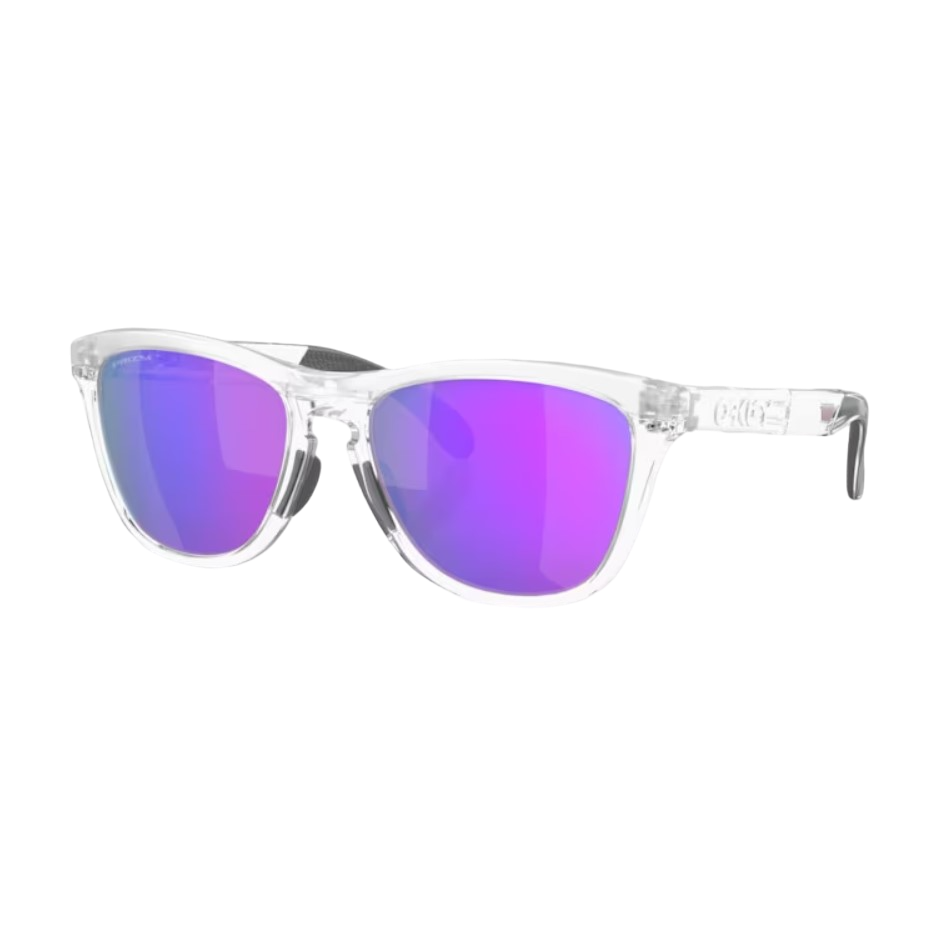 Ochelari de soare Oakley Frogskins Range Matte Clear / Prizm Violet