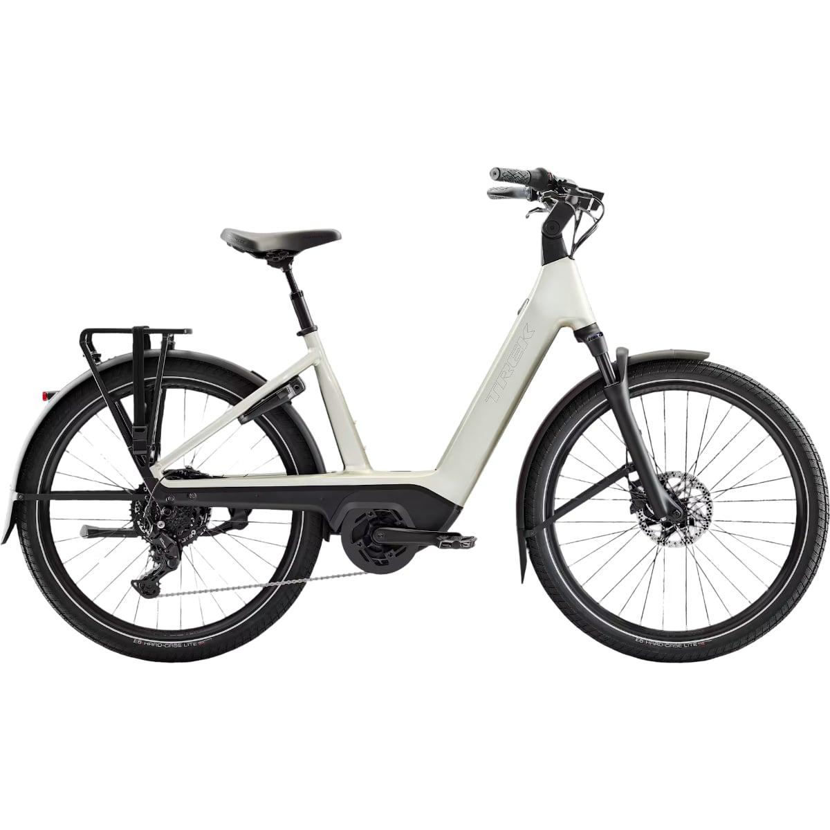Bicicleta electrica Trek Charter+ 4 R9 800 Wh Lowstep 27.5" 2026-Argintiu-M