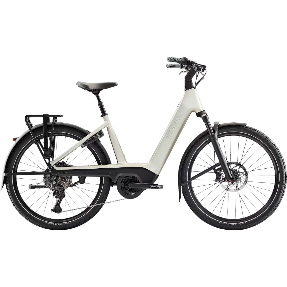 Bicicleta electrica Trek Charter+ 5 R10 540 Wh Lowstep 27.5" 2026-Argintiu-M