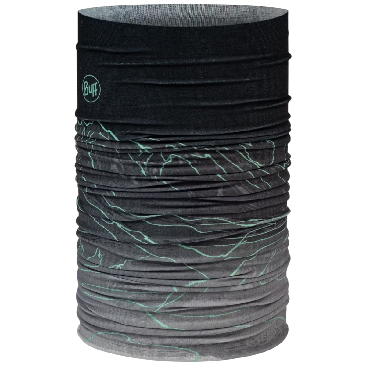 Bandana tubulara multifunctionala Buff Original EcoStretch Unal Grey