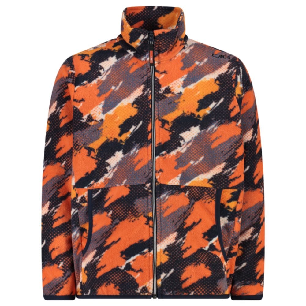 Fleece copii CMP Arctic FW 2024-Portocaliu/Negru-152