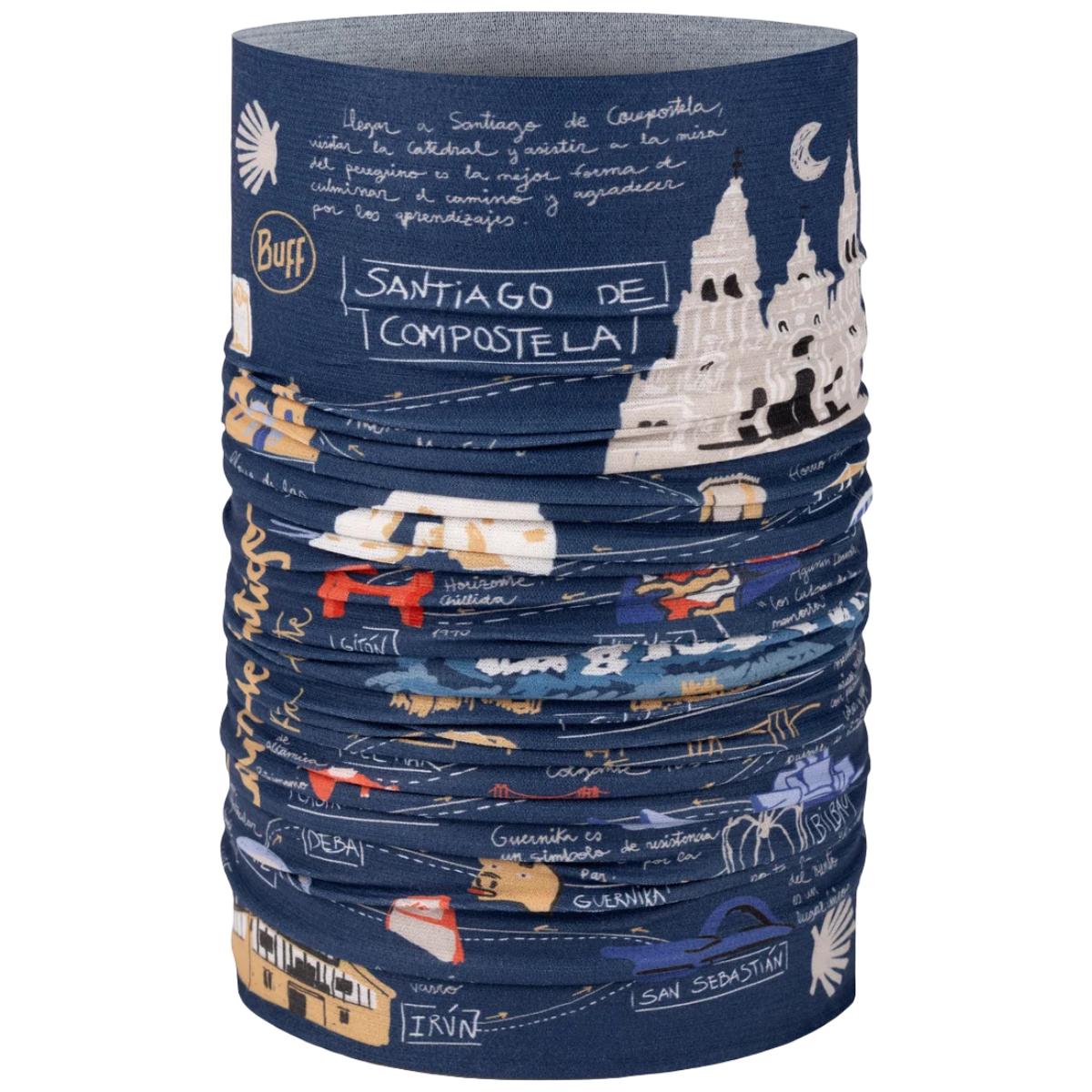 Bandana tubulara multifunctionala Buff CoolNet UV Camino Norte Navy