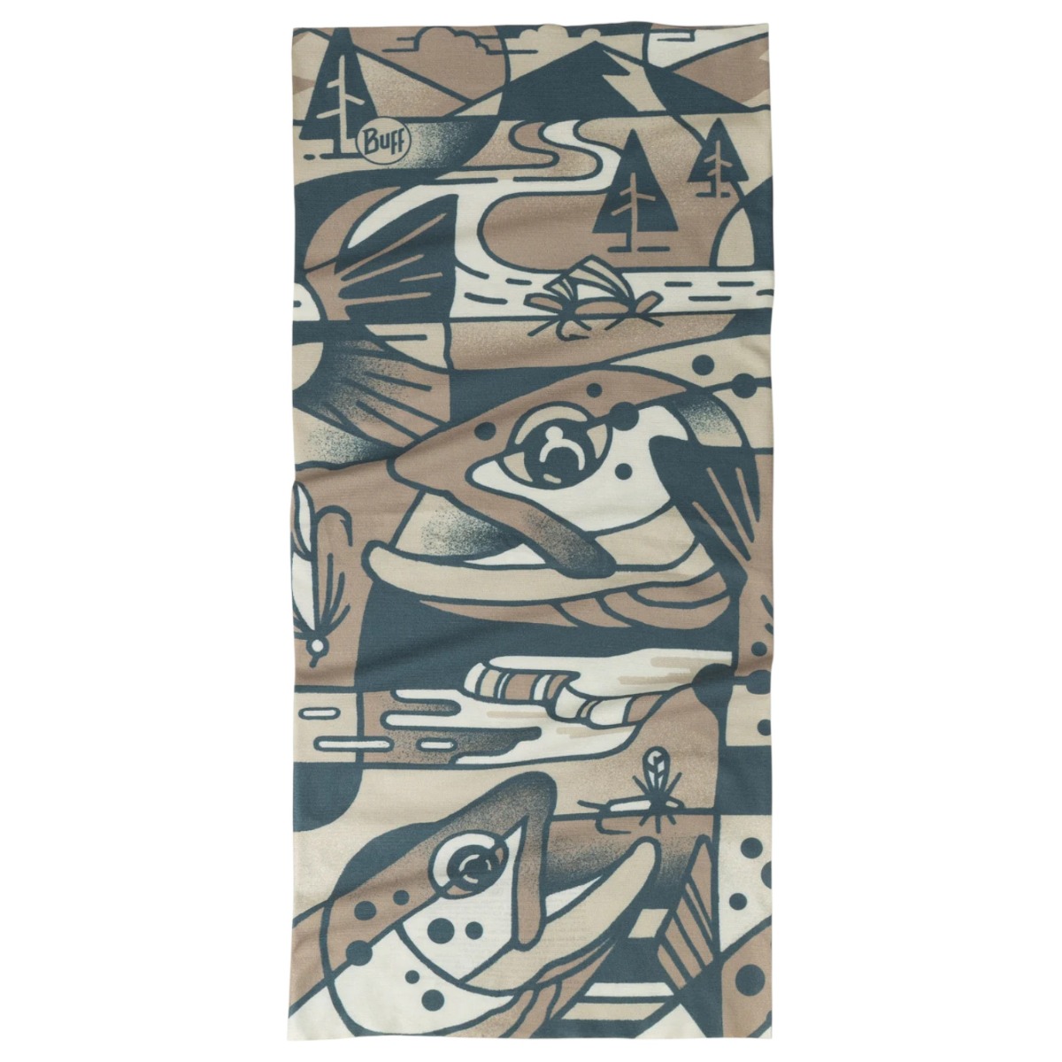 Bandana tubulara multifunctionala Buff CoolNet UV Lake River Multi