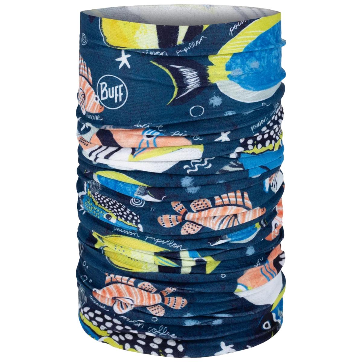Bandana tubulara multifunctionala copii CoolNet UV Baby Huambi Navy