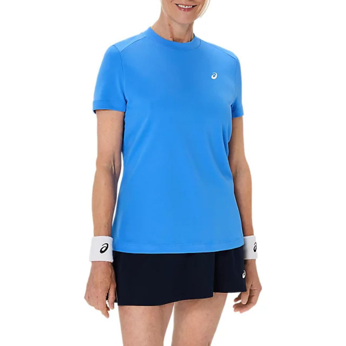 Tricou tenis dama Asics Court SS 2025-Bleu-XS