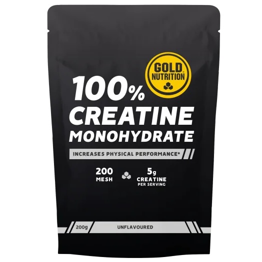 Creatina monohidrata Gold Nutrition fara aroma, 200g