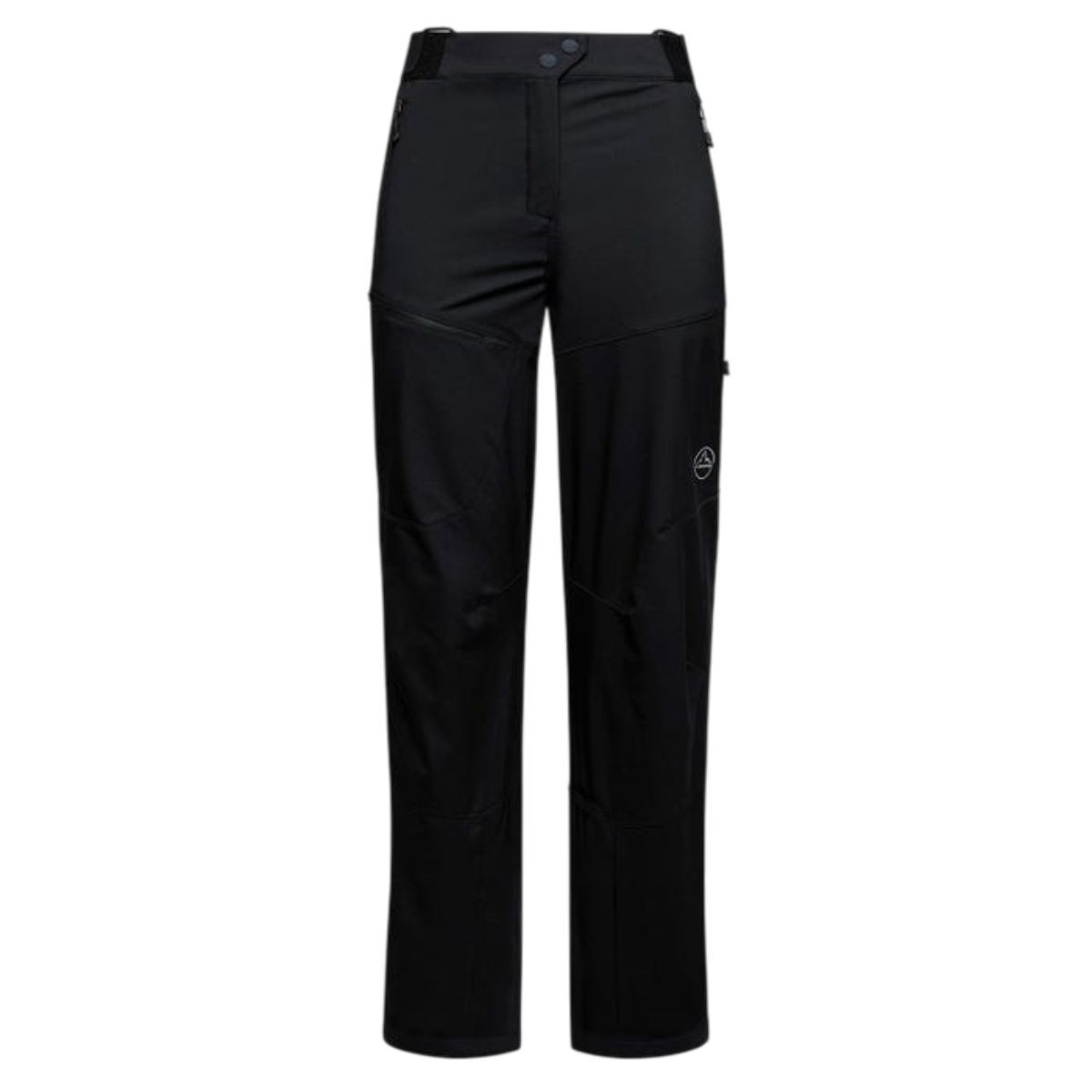 Pantaloni schi dama La Sportiva Crossridge Softshell-Negru/Alb-XS