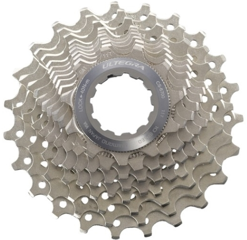 Bloc de pinioane pe caseta Shimano Ultegra CS-6700, 10 viteze