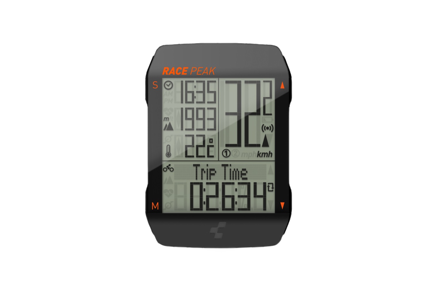 Ciclocomputer Cube Race Peak