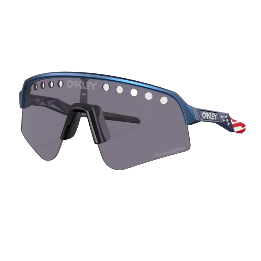 Ochelari de soare Oakley Sutro Lite Sweep Troy Lee Designs Blue Colorshift/Prizm Grey