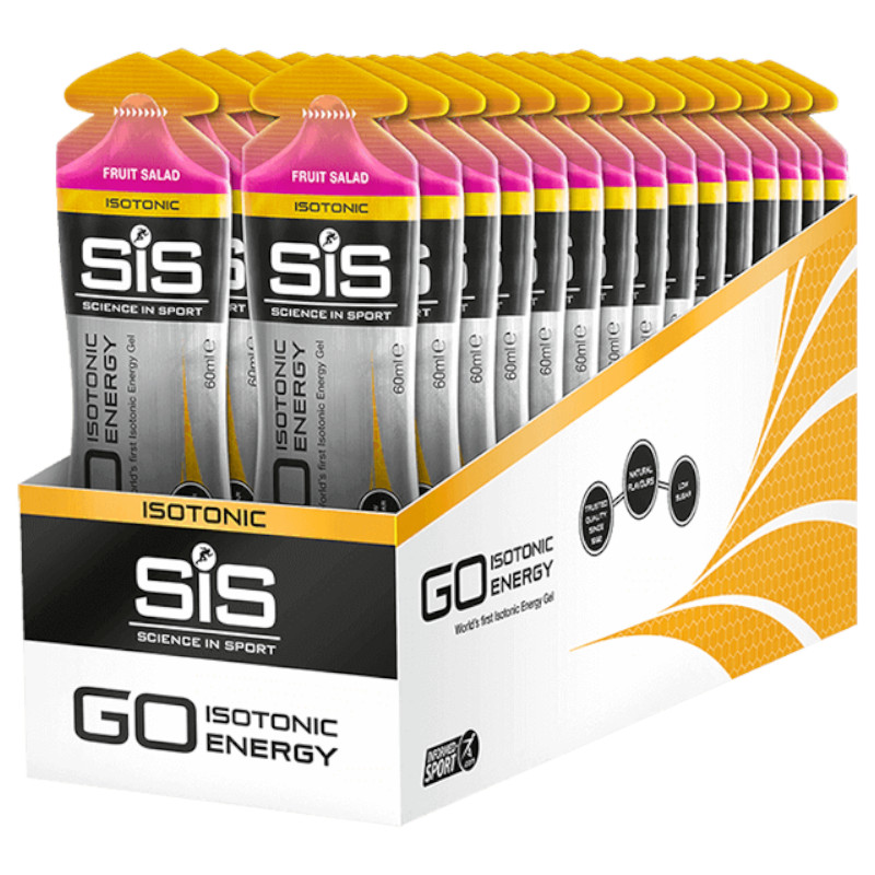 Cutie 30 Geluri SiS GO Isotonic Energy Gel 60ml, aroma Fruit Salad