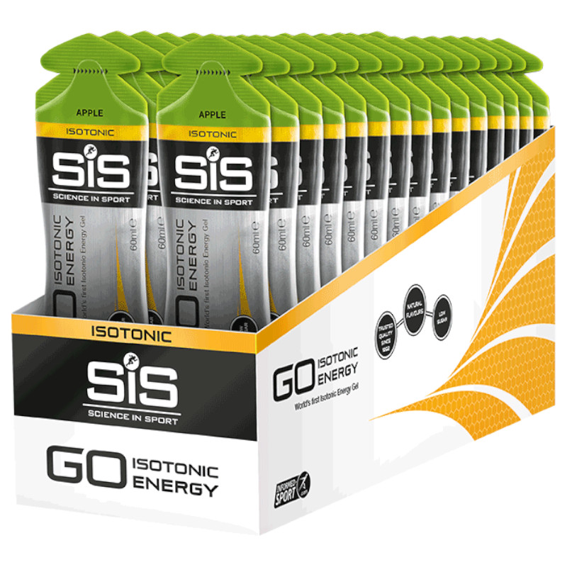 Cutie 30 Geluri SiS GO Isotonic Energy Gel 60ml, aroma Apple