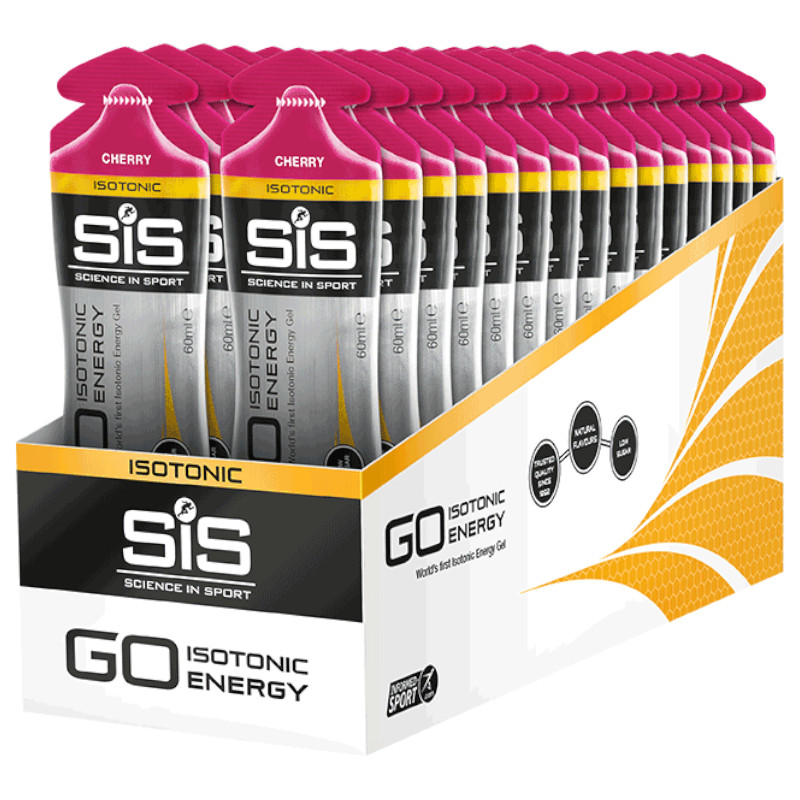 Cutie 30 Geluri SiS GO Isotonic Energy Gel 60ml, aroma Cherry