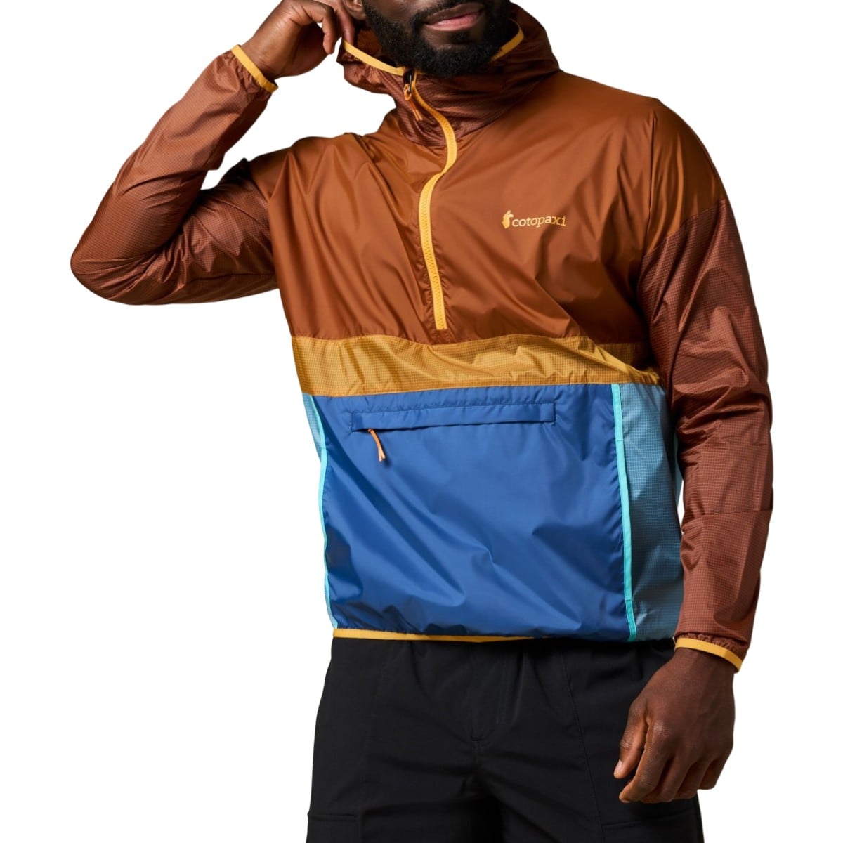 Jacheta barbati Cotopaxi Teca Half-Zip Windbreaker-Maro/Albastru-S