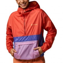 Jacheta dama Cotopaxi Teca Half-Zip Windbreaker-Rosu/Mov-XS