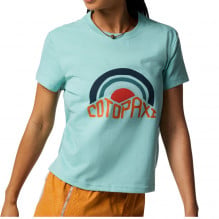 Tricou dama Cotopaxi Sunset Embers-Bleu-XS