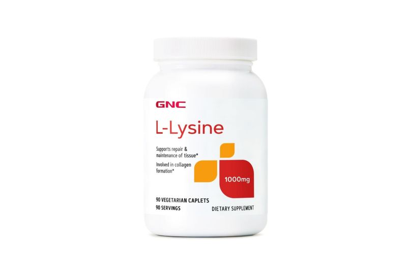 Supliment alimentar GNC L-Lizina 1000 mg 90 TB